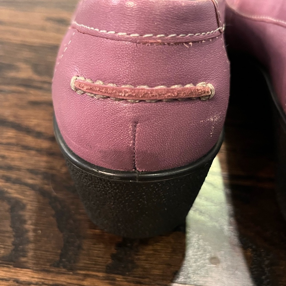 Hotter Comfort Concept Mauve Leather Shoes - Picture 5 of 6